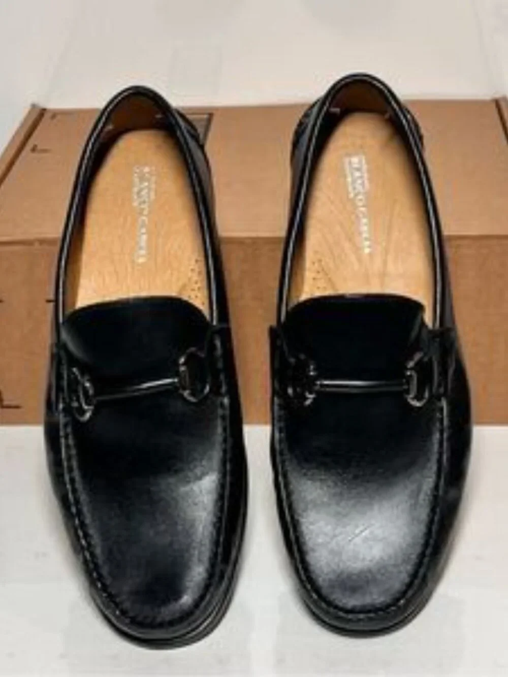 Blanco Garcia Baker Bit Moccasin